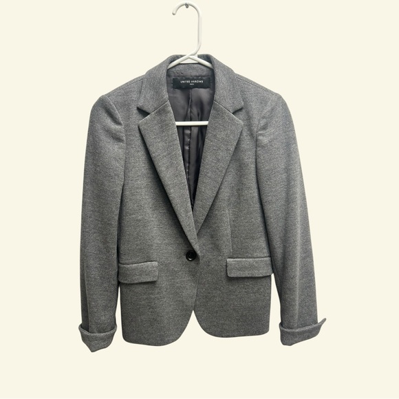United Arrows Jackets & Blazers - United Arrows Tokyo Grey Blazer